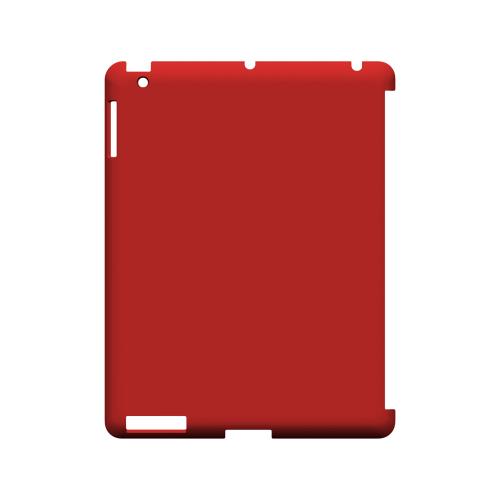 S13 Pantone Poppy Red - Geeks Designer Line Pantone Color Series Hard Case for Apple iPad (3rd & 4th Gen.)