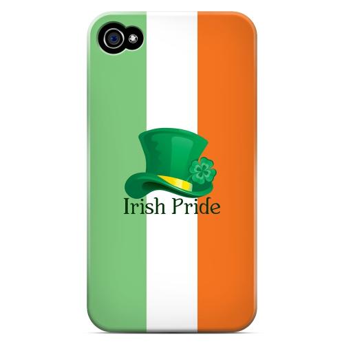 Irish Pride - Geeks Designer Line Holiday Series Matte Case for Apple iPhone 4/4S
