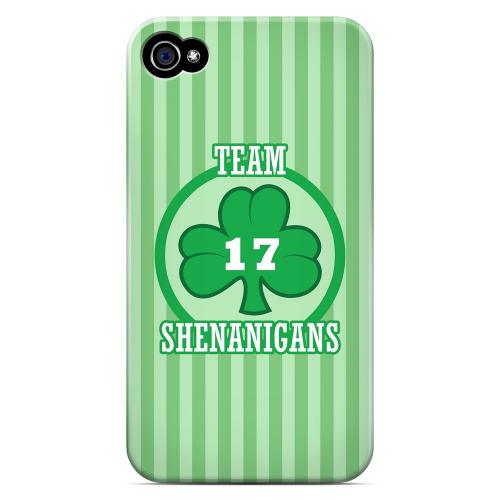 Team Shenanigans - Geeks Designer Line Holiday Series Matte Case for Apple iPhone 4/4S