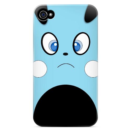 Puppichu - Geeks Designer Line Toon Series Matte Case for Apple iPhone 4/4S