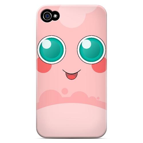 Pigglypoop - Geeks Designer Line Toon Series Matte Case for Apple iPhone 4/4S