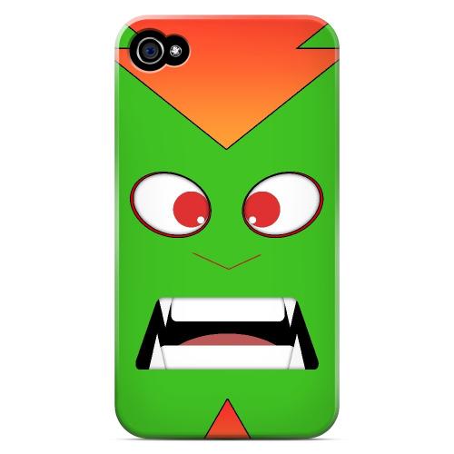 Electric Beast - Geeks Designer Line Toon Series Matte Case for Apple iPhone 4/4S