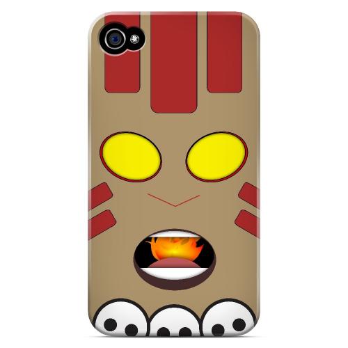 Yogayoga - Geeks Designer Line Toon Series Matte Case for Apple iPhone 4/4S
