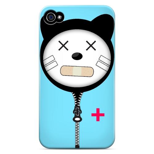 Calamikitty - Geeks Designer Line Hoodie Kitty Series Matte Case for Apple iPhone 4/4S