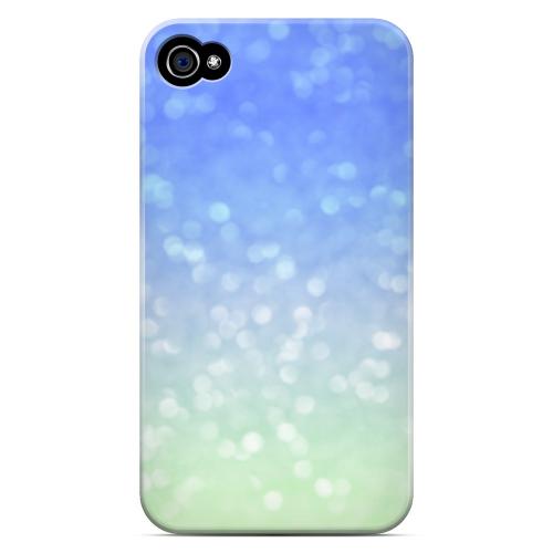 Menthe Blue - Geeks Designer Line Ombre Series Matte Case for Apple iPhone 4/4S