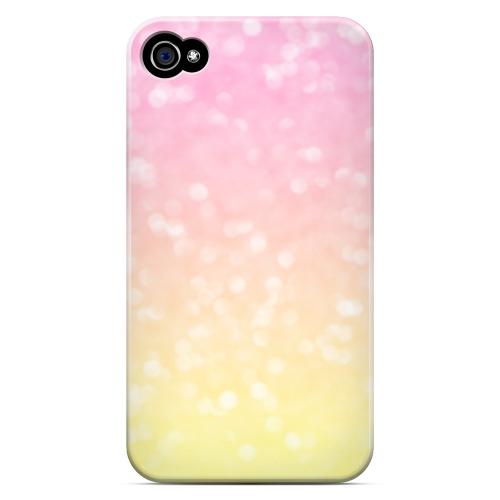 Bubble Gum Squeeze - Geeks Designer Line Ombre Series Matte Case for Apple iPhone 4/4S