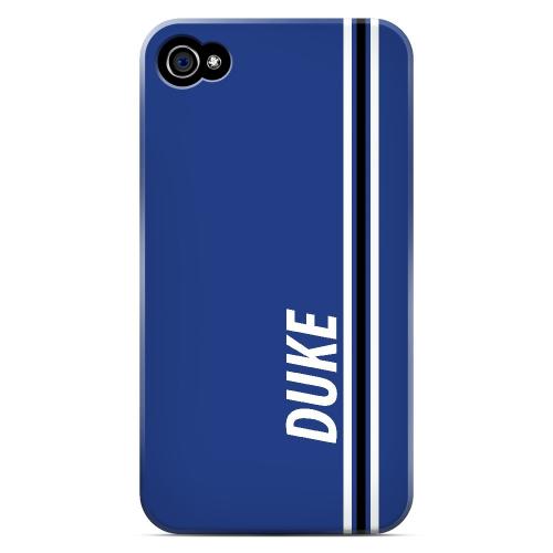 Duke - Geeks Designer Line March Madness Series Matte Case for Apple iPhone 4/4S