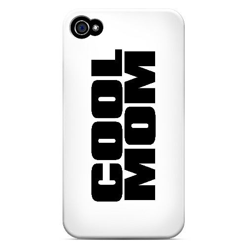 Cool Mom - Geeks Designer Line Mom Series Matte Case for Apple iPhone 4/4S