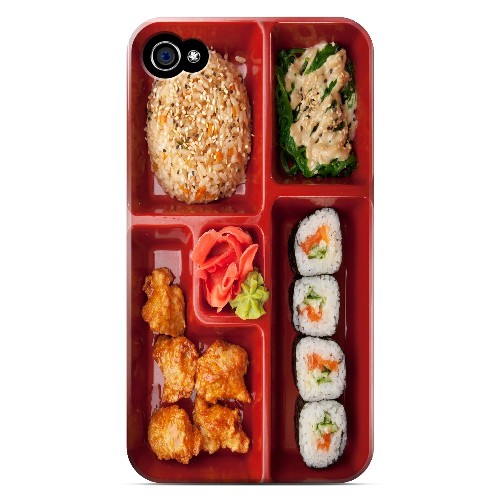 Bento Box - Geeks Designer Line Humor Series Matte Case for Apple iPhone 4/4S