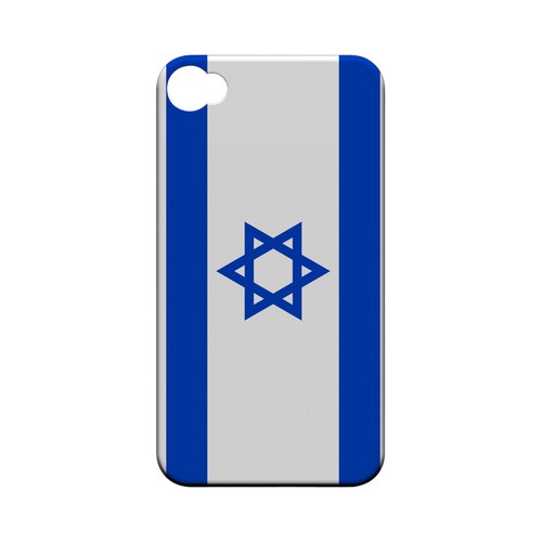 Israel Geeks Designer Line Flag Series Matte Hard Case for Apple iPhone 4/4S