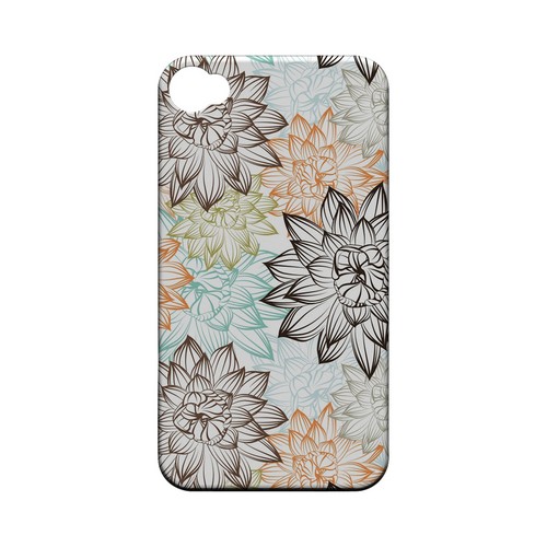Floral Explosion - Geeks Designer Line Floral Series Matte Case for Apple iPhone 4/4S