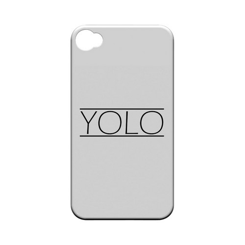 Modern YOLO - Geeks Designer Line YOLO Series Matte Case for Apple iPhone 4/4S
