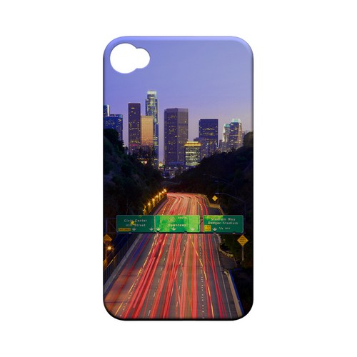 Los Angeles - Geeks Designer Line City Series Matte Case for Apple iPhone 4/4S