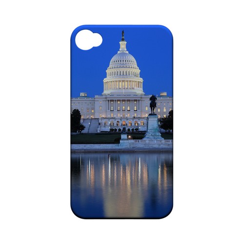 Washington D.C. - Geeks Designer Line City Series Matte Case for Apple iPhone 4/4S