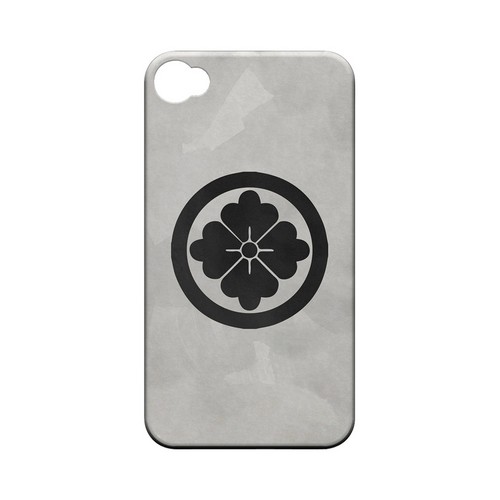Hanabishi Kamon on Paper - Geeks Designer Line Tattoo Series Matte Case for Apple iPhone 4/4S