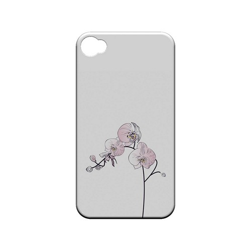 Lonely Orchid - Geeks Designer Line Floral Series Matte Case for Apple iPhone 4/4S