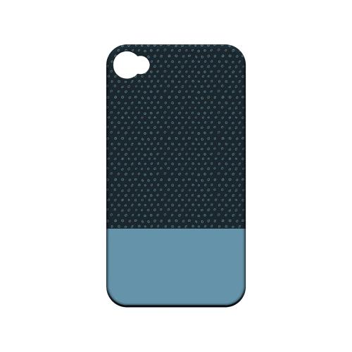 Little Circle Dots Dusk Blue - Geeks Designer Line Pantone Color Series Matte Case for Apple iPhone 4/4S
