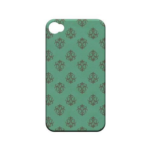 Ornamental Emerald - Geeks Designer Line Pantone Color Series Matte Case for Apple iPhone 4/4S