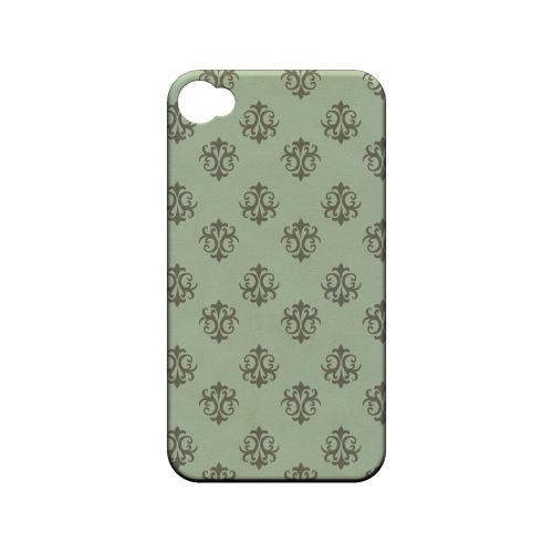 Ornamental Grayed Jade - Geeks Designer Line Pantone Color Series Matte Case for Apple iPhone 4/4S