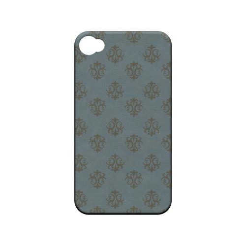 Ornamental Monaco Blue - Geeks Designer Line Pantone Color Series Matte Case for Apple iPhone 4/4S