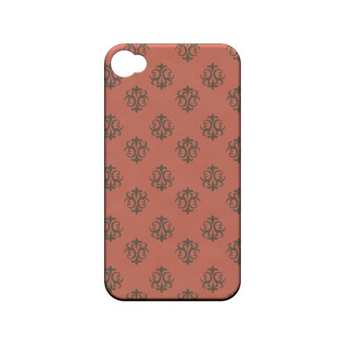 Ornamental Poppy Red - Geeks Designer Line Pantone Color Series Matte Case for Apple iPhone 4/4S