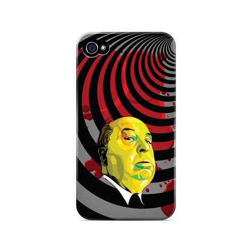 Hitchcock Vertigo - Geeks Designer Line Revolutionary Series Matte Case for Apple iPhone 4/4S