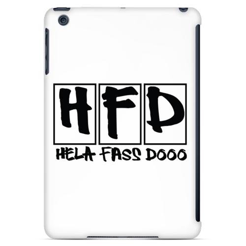 HFD Logo Hard Plastic Case for Apple iPad Mini