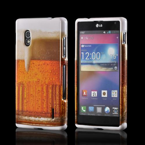Golden Beer Hard Case for LG Optimus G (AT&T)