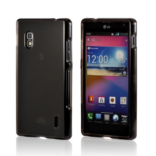 Transparent Smoke Hard Case for LG Optimus G (AT&T)