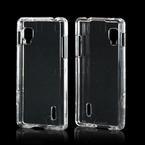 Transparent Clear Hard Case for LG Optimus G (Sprint)