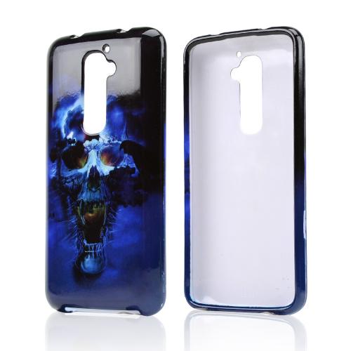 Blue Skull Hard Case For LG G2 (AT&T, T-Mobile, & Sprint)