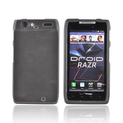 Motorola Droid RAZR Hard Case - Carbon Fiber