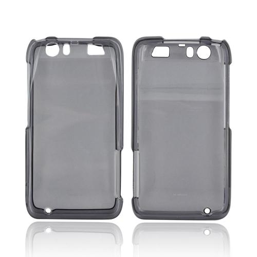 Motorola Atrix HD Hard Case - Transparent Smoke