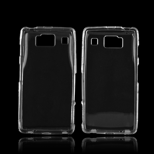 Motorola Droid RAZR HD Hard Case - Transparent Clear