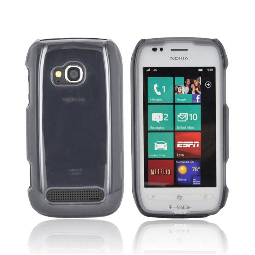 Nokia Lumia 710 Hard Case - Transparent Smoke