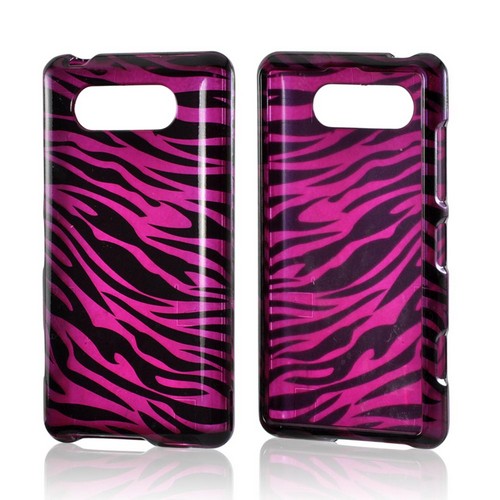 Purple/ Black Zebra Hard Case for Nokia Lumia 820