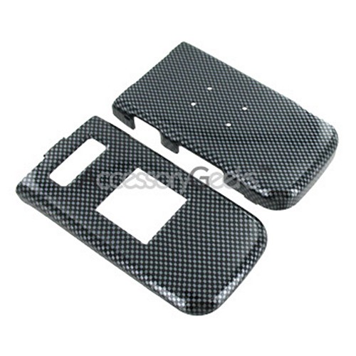Nokia 6205 Protective Hard Case - Carbon Fiber