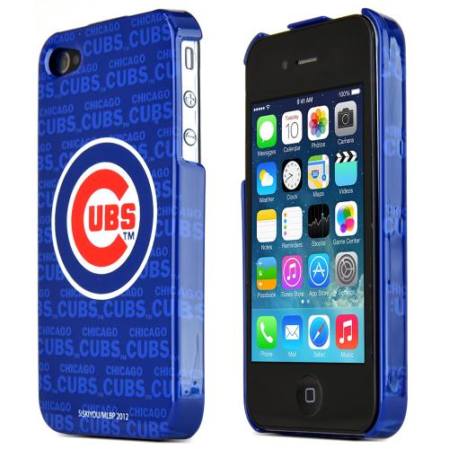 MLB Licensed AT&T/Verizon Apple iPhone 4, iPhone 4S Hard Case - Chicago cubs