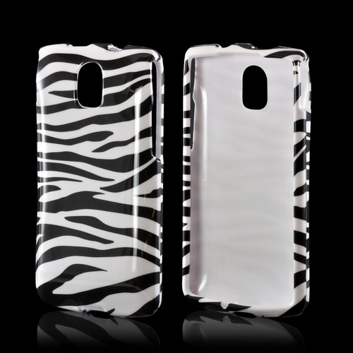 Black/ White Zebra Hard Case for Pantech Discover