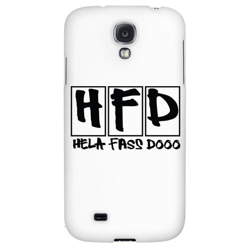 HFD Logo Hard Plastic Case for Samsung Galaxy S4