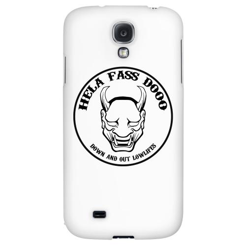 HFD Down & Out Hard Plastic Case for Samsung Galaxy S4