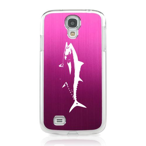Tuna - Geeks Designer Line Laser Series Hot Pink Aluminum on Clear Case for Samsung Galaxy S4 Tuna - Geeks Designer Line Laser Series Hot Pink Aluminum on Clear Case for Samsung Galaxy S4