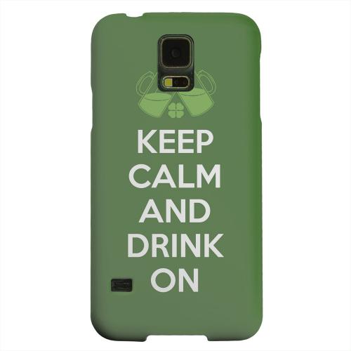 Geeks Designer Line (GDL) Samsung Galaxy S5 Matte Hard Back Cover - Drink On Geeks Designer Line (GDL) Samsung Galaxy S5 Matte Hard Back Cover - Drink On