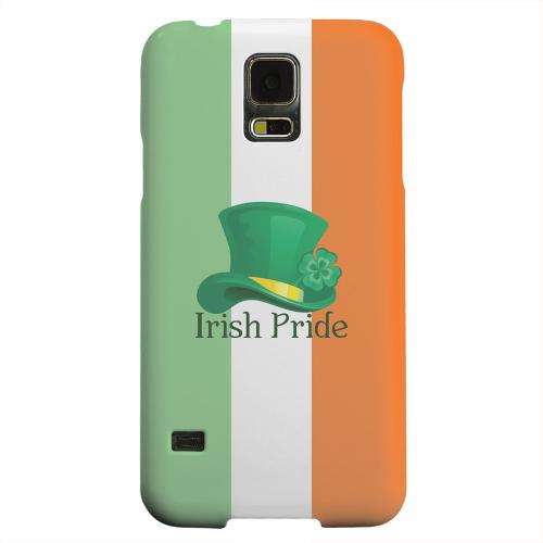 Geeks Designer Line (GDL) Samsung Galaxy S5 Matte Hard Back Cover - Irish Pride Geeks Designer Line (GDL) Samsung Galaxy S5 Matte Hard Back Cover - Irish Pride