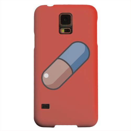 Geeks Designer Line (GDL) Samsung Galaxy S5 Matte Hard Back Cover - Pill