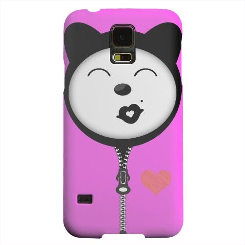 Geeks Designer Line (GDL) Samsung Galaxy S5 Matte Hard Back Cover - Kissycat