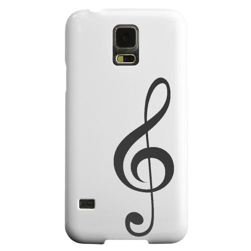 Geeks Designer Line (GDL) Samsung Galaxy S5 Matte Hard Back Cover - Simple Treble Clef Geeks Designer Line (GDL) Samsung Galaxy S5 Matte Hard Back Cover - Simple Treble Clef