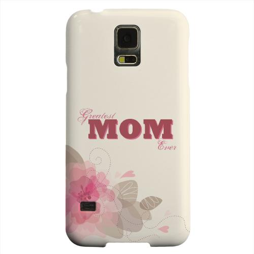 Geeks Designer Line (GDL) Samsung Galaxy S5 Matte Hard Back Cover - Greatest Mom Ever