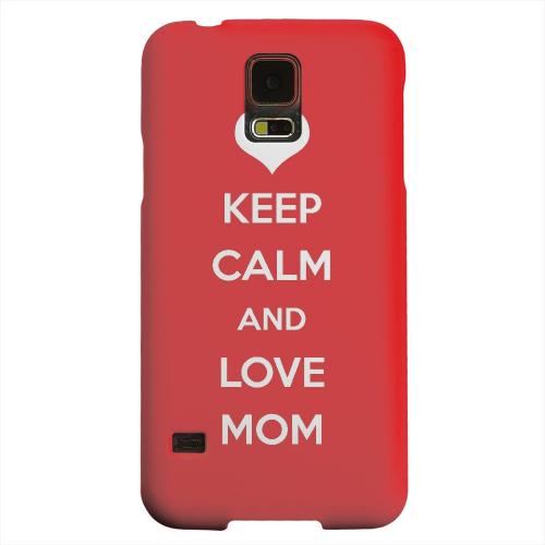 Geeks Designer Line (GDL) Samsung Galaxy S5 Matte Hard Back Cover - Love Mom