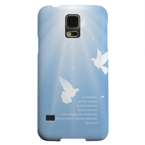 Geeks Designer Line (GDL) Samsung Galaxy S5 Matte Hard Back Cover - Isaiah 41:10